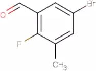 5-Bromo-2-fluoro-3-methylbenzaldehyde