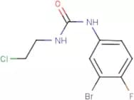 1-(3-Bromo-4-fluorophenyl)-3-(2-chloroethyl)urea