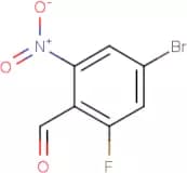 4-Bromo-2-fluoro-6-nitrobenzaldehyde