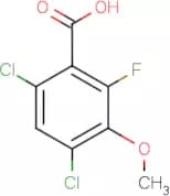 4,6-Dichloro-2-fluoro-3-methoxybenzoic acid