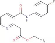 Ethyl {3-[(4-fluorophenyl)carbamoyl]pyridin-2-yl}acetate