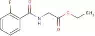 Ethyl 2-[(2-fluorobenzoyl)amino]acetate