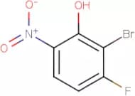 2-Bromo-3-fluoro-6-nitrophenol
