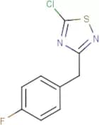 5-Chloro-3-(4-fluorobenzyl)-1,2,4-thiadiazole