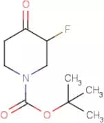 3-Fluoropiperidin-4-one, N-BOC protected