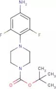 4-(4-Amino-2,6-difluorophenyl)piperazine, N1-BOC protected
