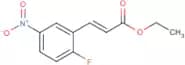 Ethyl trans-2-fluoro-5-nitrocinnamate