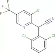 2-[3-Chloro-5-(trifluoromethyl)pyridin-2-yl]-2-(2,6-dichlorophenyl)acetonitrile
