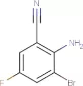 2-Amino-3-bromo-5-fluorobenzonitrile