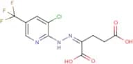 2-[3-Chloro-5-(trifluoromethyl)pyridin-2-ylhydrazono]pentanedioic acid