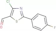4-Chloro-2-(4-fluorophenyl)-1,3-thiazole-5-carboxaldehyde