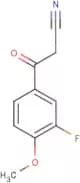 3-Fluoro-4-methoxybenzoylacetonitrile