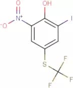2-Iodo-6-nitro-4-[(trifluoromethyl)thio]phenol