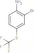 2-Bromo-4-[(trifluoromethyl)thio]aniline