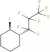 trans-1-(Heptafluoropropyl)-2-iodocyclohexane