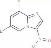 3-Nitro-6-bromo-8-fluoroimidazo[1,2-a]pyridine