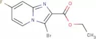 Ethyl 3-bromo-7-fluoroimidazo[1,2-a]pyridine-2-carboxylate