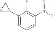 1-Cyclopropyl-2-fluoro-3-nitrobenzene
