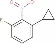 1-Cyclopropyl-3-fluoro-2-nitrobenzene