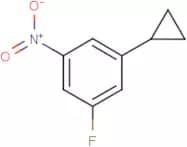 1-Cyclopropyl-3-fluoro-5-nitrobenzene