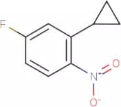 2-Cyclopropyl-4-fluoro-1-nitrobenzene