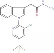 1-[3-Chloro-5-(trifluoromethyl)pyridin-2-yl]-1H-indol-3-ylacetohydrazide