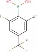 [2-Bromo-6-fluoro-4-(trifluoromethyl)phenyl]boronic acid