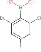 (2-Bromo-6-chloro-4-fluoro-phenyl)boronic acid