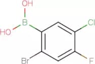 2-Bromo-5-chloro-4-fluorobenzeneboronic acid
