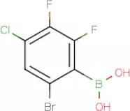(6-Bromo-4-chloro-2,3-difluoro-phenyl)boronic acid