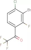 1-(3-Bromo-4-chloro-2-fluorophenyl)-2,2,2-trifluoroethan-1-one