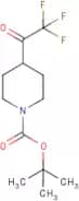 4-(Trifluoroacetyl)piperidine, N-BOC protected