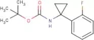 1-(2-Fluorophenyl)cyclopropan-1-amine, N-BOC protected