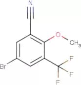 5-Bromo-2-methoxy-3-(trifluoromethyl)benzonitrile