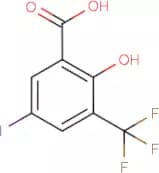 2-Hydroxy-5-iodo-3-(trifluoromethyl)benzoic acid
