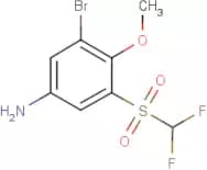 3-Bromo-5-[(difluoromethyl)sulphonyl]-4-methoxyaniline
