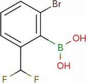 2-Bromo-6-(difluoromethyl)benzeneboronic acid