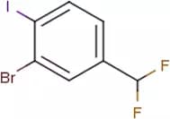 2-Bromo-4-(difluoromethyl)-1-iodobenzene