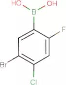 5-Bromo-4-chloro-2-fluorobenzeneboronic acid