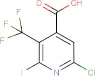 2-Chloro-6-iodo-5-(trifluoromethyl)isonicotinic acid
