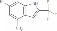 4-Amino-6-bromo-2-(trifluoromethyl)-1H-indole