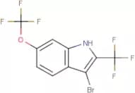 3-Bromo-6-(trifluoromethoxy)-2-(trifluoromethyl)indole