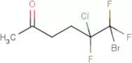 6-Bromo-5-chloro-5,6,6-trifluorohexan-2-one