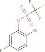 2-Bromo-5-fluorophenyl trifluoromethanesulphonate