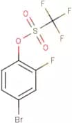 4-Bromo-2-fluorophenyl trifluoromethanesulphonate