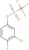 3-Chloro-4-fluorophenyl trifluoromethanesulphonate