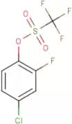 4-Chloro-2-fluorophenyl trifluoromethanesulphonate