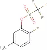 2-Fluoro-5-methylphenyl trifluoromethanesulphonate