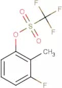 3-Fluoro-2-methylphenyl trifluoromethanesulphonate