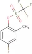 4-Fluoro-2-methylphenyl trifluoromethanesulphonate